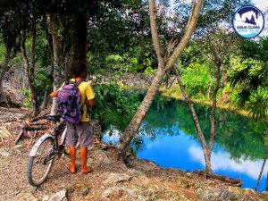 Cenote bike tours in Tulum, admire the beauty of the mayan riviera with our eco tour in a bike