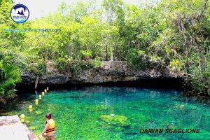 tulum tour 5 cenotes tankah tour - swim and float